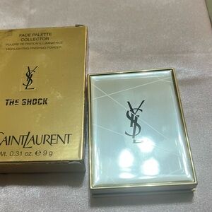 YSL YvesSaintLaurent Face Palette Highlighting Finishing Powder The Shock